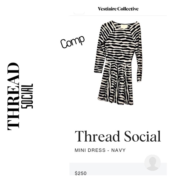 NWT Thread Social Yellow Lined Mini-Square Neck🔥 - Picture 7 of 15